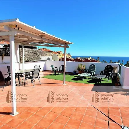 Lomas De Mena 15 - Apartamento Atico- Piscina - Terraza Con Barbacoa- Parking Gratis Benalmádena Exterior photo